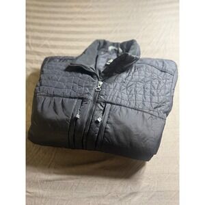 Nike ACG Mens XXL Black Quilted Puffer Jacket Full Zip Insulated Outerwear